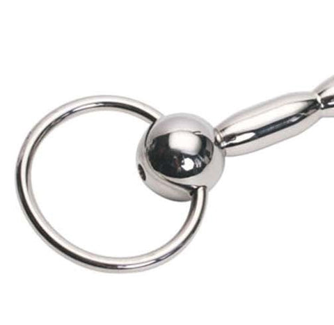 BDStyle PING Cum Thru Penis Plug Hollow Design for Extended Wear - Penis Plugs