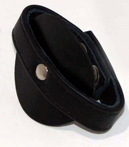Hells Couture Leather Cock Ring Enhance Your Passion with Adjustable Fit - Cock Rings