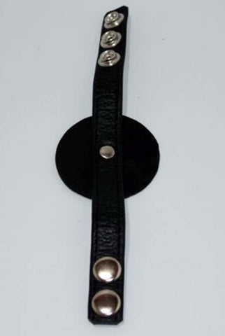 Hells Couture Leather Cock Ring Enhance Your Passion with Adjustable Fit - Cock Rings