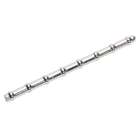 BDStyle POW Penis Plug Ribbed Beaded Design for Urethral Stimulation - Penis Plugs