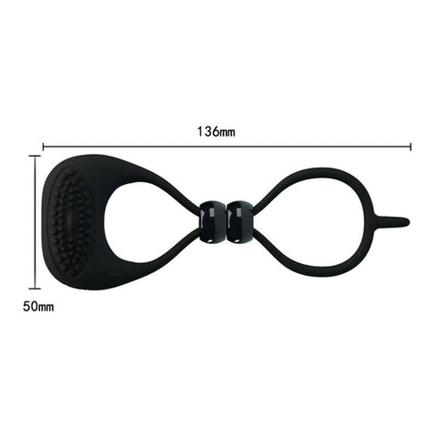 Baile's Pleasure-Enhancing Cock & Ball Ring for Thrilling Sensations - Cock Rings