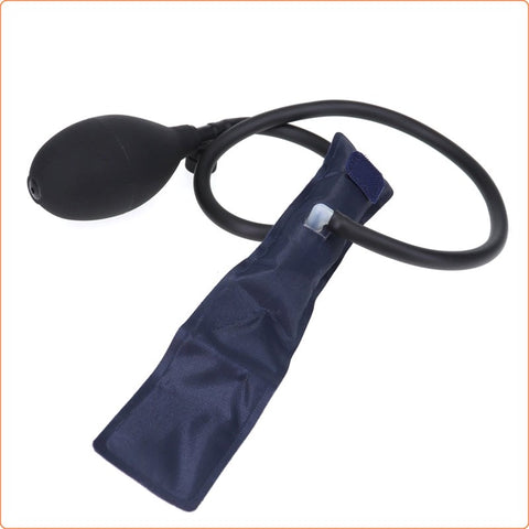 BDStyle PRIDE Inflatable Strap Cock Ring Adjustable Pressure Control - Ball and Cock Toys