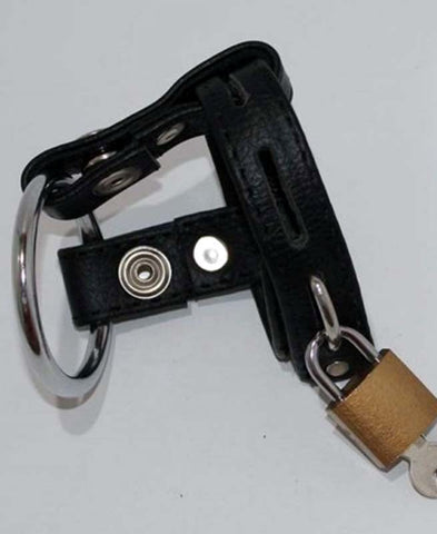 Hells Couture Pure Romance Cock Ring with Dual Ring Design - Cock Rings