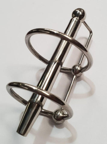 Hells Couture Real Jock Steel Penis Wand Urethral Stimulation Device - Penis Plugs