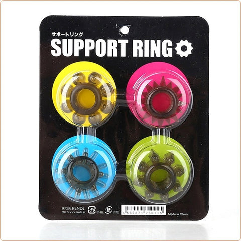 BDStyle Rends Support Ring Adjustable TPR Cock Ring for Enhanced Stamina - Ball and Cock Toys