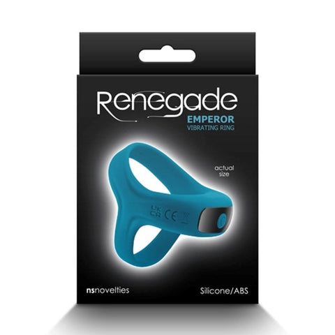 NS Novelties Renegade Emperor Vibrating Cock Ring with USB Charging - Ball and Cock Toys