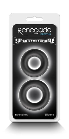 NS Novelties Renegade Erectus Cock Ring for Enhanced Erections - Ball and Cock Toys