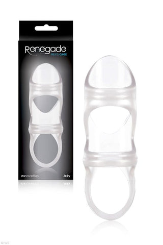 NS Novelties Renegade Power Cage Textured Penis Enhancement Ring - Male Chastity