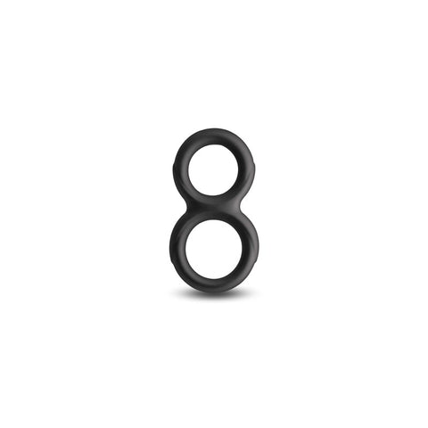 NS Novelties Renegade Twofold Dual Ring Cock Ring for Enhanced Performance - Cock Rings