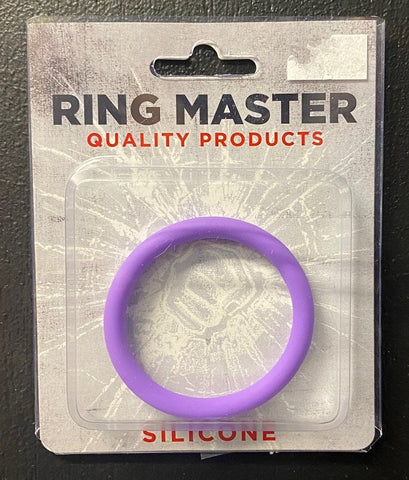 XR Brands Ring Master Seamless Silicone Cock Ring for Enhanced Erections - Cock Rings