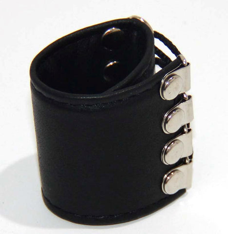 BDStyle Roddickgear Cock Harness Leather Adjustable Lace Up Design - Ball and Cock Toys