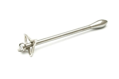 Rosebuds Jewelry Cockpin Star Pin with Swarovski Crystal - Ball and Cock Toys