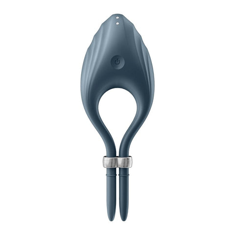 Satisfyer Duelist Cock Ring Dual Motor Vibrating Design for Couples - Ball and Cock Toys