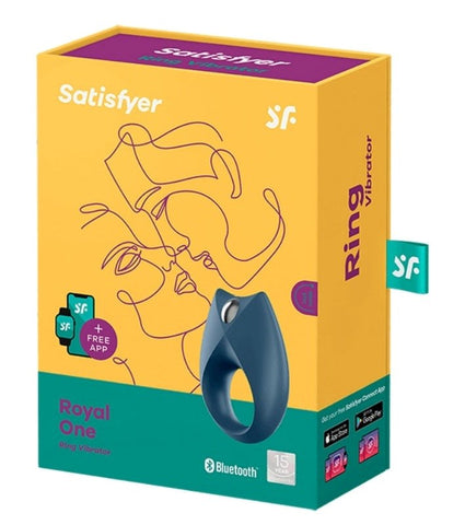 Satisfyer Royal One App Control Multi Functions Vibrating Cock Ring - Vibrating Cock Rings