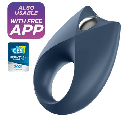 Satisfyer Royal One App Control Multi Functions Vibrating Cock Ring - Vibrating Cock Rings