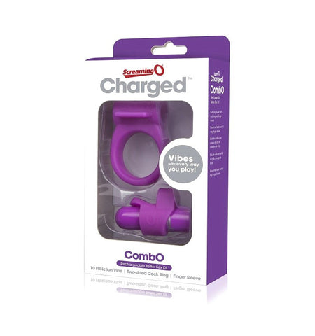 Screaming O Charged CombO Purple - Sex Kits