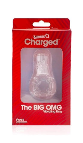 Screaming O Charged The Big OMG Rechargeable Vibrating Cock Ring - Vibrating Cock Rings