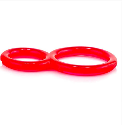 Screaming O Ofinity Dual Ring Cock Ring for Enhanced Penis Stimulation - Stretchy Cock Rings