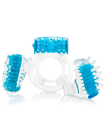 Screaming O Vibroman Discreet Vibrating Pleasure Set for Couples and Versatile Use - Vibrating Cock Rings