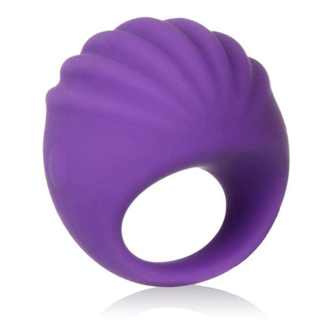 CalExotics Silhouette S2 Vibrating Cock Ring Purple - Cock Rings