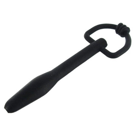 BDStyle Silicone Deluxe Cum Thru Penis Plug with Thru Hole Design - Penis Plugs
