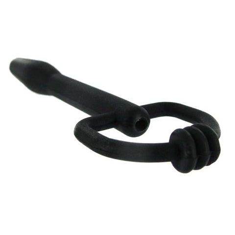 BDStyle Silicone Deluxe Cum Thru Penis Plug with Thru Hole Design - Penis Plugs