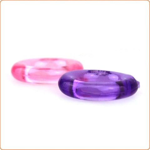 BDStyle Silicone Ring O Cock Ring Premium Body Safe Silicone Design - Ball and Cock Toys