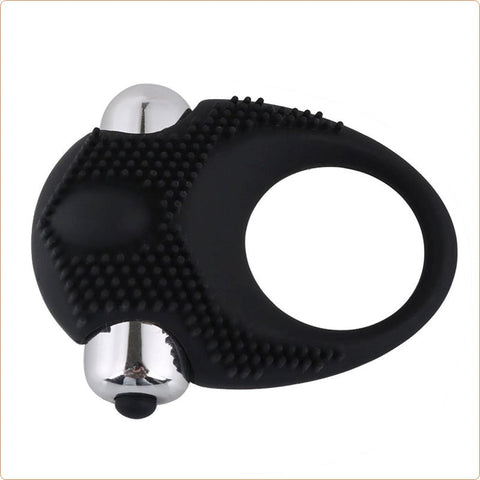 BDStyle Silicone Stimulation Cock Ring Waterproof Vibrating Design - Ball and Cock Toys