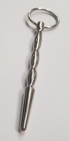 Hells Couture Sizzler Metal Penis Plug Solid Surgical Steel Urethral - Penis Plugs