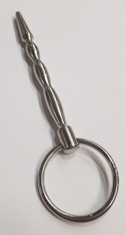 Hells Couture Sizzler Metal Penis Plug Solid Surgical Steel Urethral - Penis Plugs