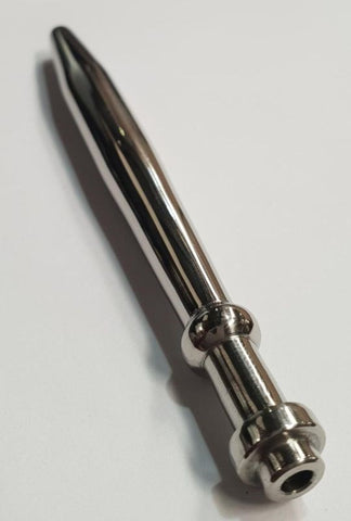 Hells Couture Sniper Cum Thru Cock Plug with Hollow Design - Penis Plugs