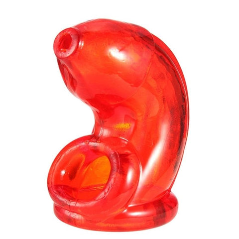 BDStyle Soft Material Cock and Ball Chastity Cage Premium TPE Material - Male Chastity