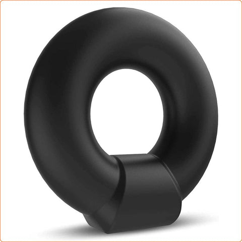 BDStyle Soft Silicone Penis Ring Medical Grade Silicone Construction - Ball and Cock Toys