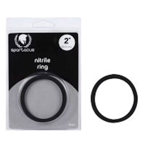 Spartacus Nitrile C Ring 2 inch Premium Non Stretch Performance - Cock Rings