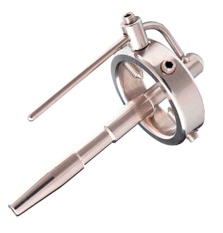 BDStyle Spiked Penis Wand Male Chastity Device Stainless Steel Design - Male Chastity