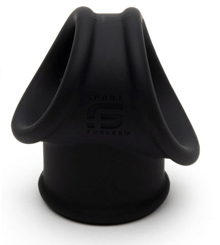 Sport Fucker Sportfucker Cock Tube Triple Ring Penis Enhancement - Ball and Cock Toys