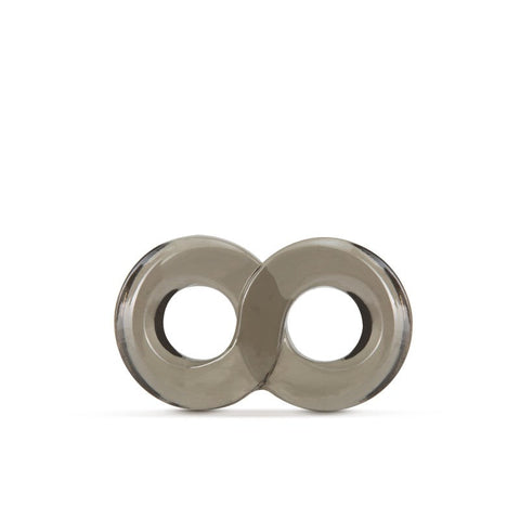 Blush Novelties Stay Hard Cock Ring and Ball Strap - Upgraded Intimacy - Ball and Cock Toys