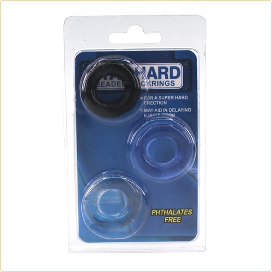 Stay Hard Cockrings - - Ball and Cock Toys