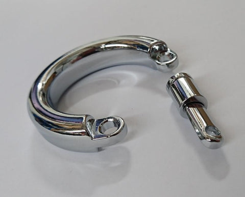 BDStyle Steel Chastity Device Testical Ring Premium Metal Construction - Male Chastity