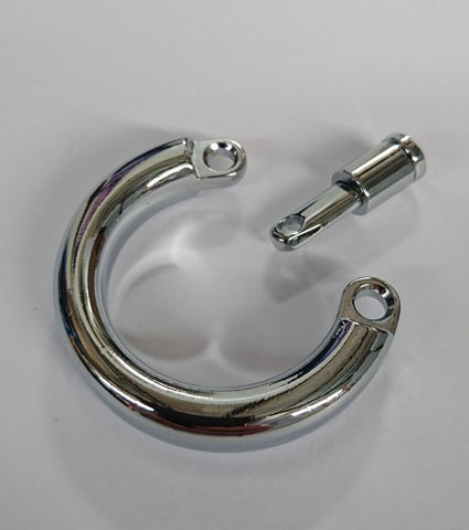 BDStyle Steel Chastity Device Testical Ring Premium Metal Construction - Male Chastity