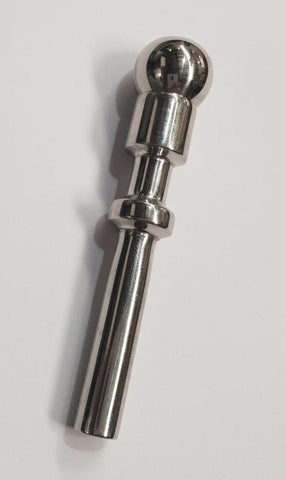 Hells Couture Stopple Cum Thru Penis Plug Surgical Steel Urethral Toy - Penis Plugs