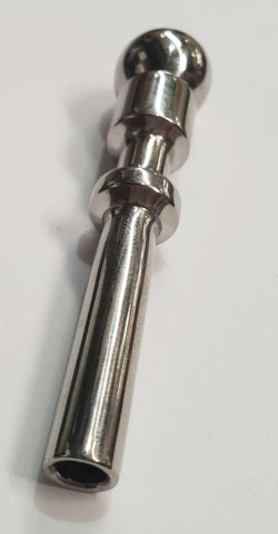 Hells Couture Stopple Cum Thru Penis Plug Surgical Steel Urethral Toy - Penis Plugs