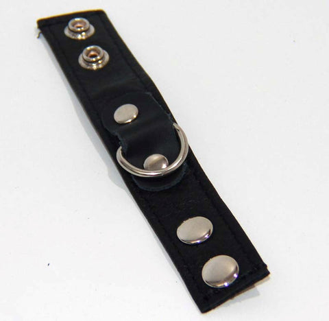 BDStyle Strappy Cock Ring Leather 2 Speed Adjustable Buckle Design - Cock Rings