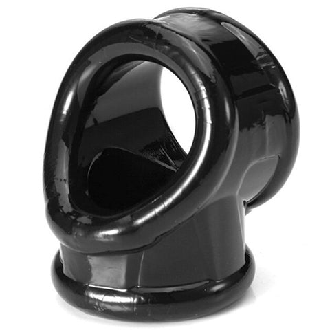 BDStyle Stretchy Rubber Cocksling TPR Penis and Scrotum Ring - Ball and Cock Toys