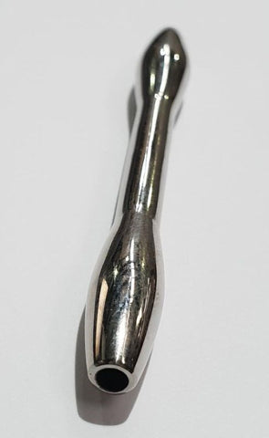 Hells Couture Strongman Buddy Penis Plug Medical Grade Steel Hollow Design - Penis Plugs