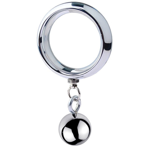 BDStyle Testicle Stretcher With Steel Ball for Enhanced Sensation - Cock Rings