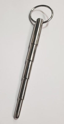 Hells Couture Luxurious Urethral Pleasure Enhancer Four Stage Steel Sound - Penis Plugs