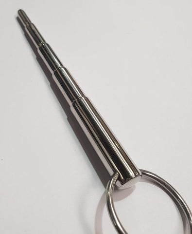 Hells Couture Luxurious Urethral Pleasure Enhancer Four Stage Steel Sound - Penis Plugs