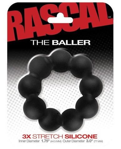 C1R Releasing The Baller Cock Ring Super Stretchy Silicone Design - Ball and Cock Toys