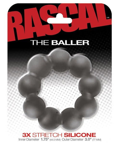 C1R Releasing The Baller Cock Ring Super Stretchy Silicone Design - Ball and Cock Toys